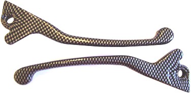 Remgreep Set Carbon Glans Aprilia Sr 50 / Gilera DNA 50 / Gilera Nexus / Gilera Runner 125 / Gilera Runner 180 4t / Gilera Runner VXR 200 / Piaggio Beverly 125 / Piaggio Beverly 200 / Piaggio X7 / X8