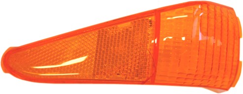 knipperlichtglas linksachter gilera runner voor 2005 oranje glas