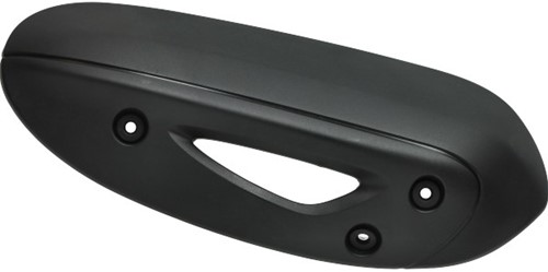 Uitlaat Hitteschild Zwart Piaggio Zip 50 4T Iget / Piaggio Liberty Iget - Euro5