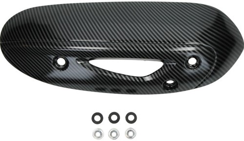 Uitlaat Hitteschild Carbon Piaggio Zip 50 4T Iget / Piaggio Liberty Iget - Euro5