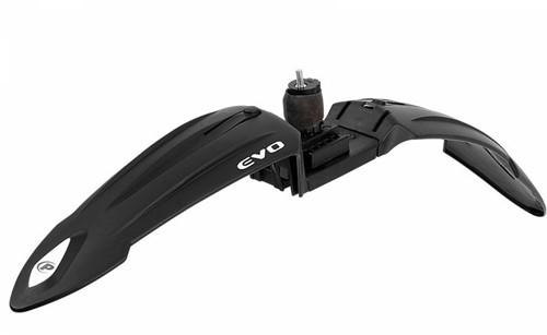 Fiets Voorspatbord Polisport 26 - 27.5 - 29 Inch Cross Country Evo Zwart