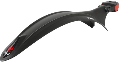 Fiets Achterspatbord Polisport 26 - 27.5 - 29 Inch Cross Country Evo Zwart