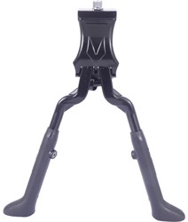 Fiets Onderstandaard 2 poot 24/28 inch aluminium - zwart