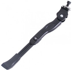 Fiets Zijstandaard Edge Centrale Bevestiging Verstelbaar Aluminium 26 t/m 29" Inch Zwart