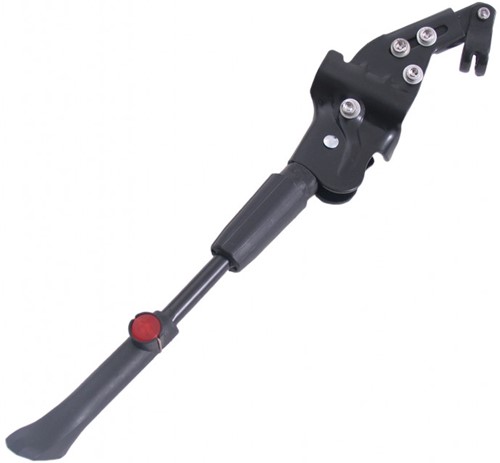 Fiets Zijstandaard Verstelbaar Achterbrugmontage Edge 26-29 Inch Zwart