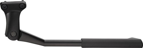 Fiets Zijstandaard 24-28" Ursus Mooi achterbrugmontage - met 40 mm bevestigingsplaat - zwart