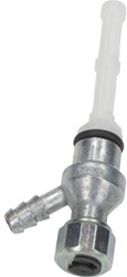 Benzinekraan Ø15mm Scooter / Bromfiets - Voor Plastic Tank 