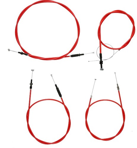 Kabel Set Puch Maxi 4-Delig Rood