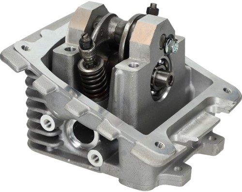 Cilinderkop 50cc Aprilia 4T / Piaggio 4T / Vespa 4T (2v kleppen motor) + Kleppen - Nokkenas - Tuimelaars