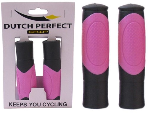 Fiets Handvatset Dutch Perfect Pink