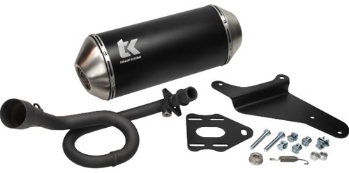 Uitlaat TurboKit Euro5 Piaggio Zip 2000 4t 
