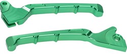 Remgreep Set Groen CNC EVO Vespa Sprint / Vespa LX 50 / Vespa Primavera / Piaggio Zip 2000 / Zip 50 4T - DMP