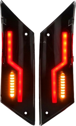 Knipperlicht Set Led Achter Piaggio Zip 2000 EVO-1 Bliksem
