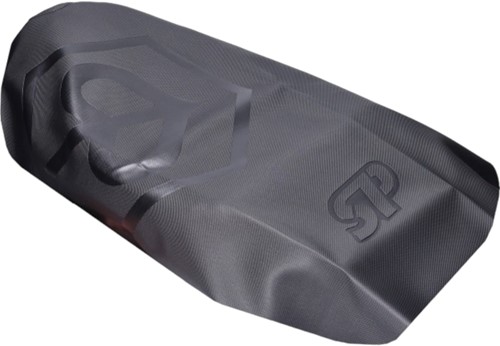 Buddydek voor Piaggio Zip 2000 - Met Piaggio en SP Logo - Zwart - V.a 2006