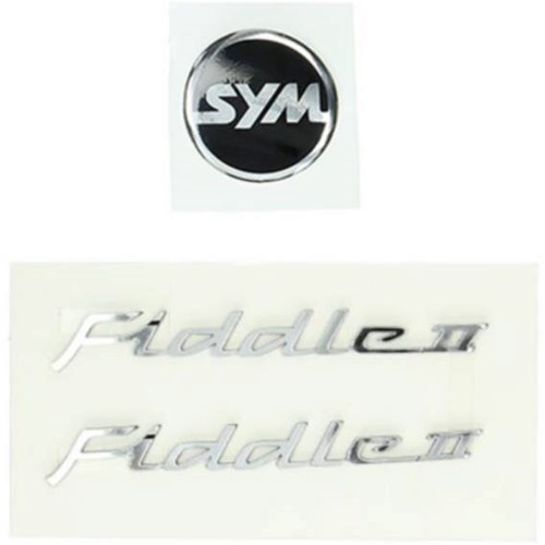 Stickerset Sym Fiddle 2 Chroom 87128-ala-010