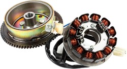 Ontsteking + Vliegwiel voor AM6 motor - E-start versie - Euro4