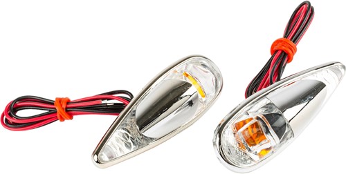 Led verlichting 12 volt DMP - Chroom / Oranje