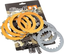 Koppelingsplaatset Stage6 Carbon Aprilia RS4 / Aprilia RS50 / Aprilia RX50 / Aprilia SX50 SM / Derbi GPR50 R / Derbi Senda R DRD / Derbi Senda R X-Race / Derbi Senda SM DRD Racing / Derbi Senda SM 