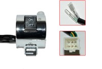 Stuurschakelaar Rechts Fosti Retro / Btc Retro / Agm Retro / Eagle Wing / Bella Retro Chroom (Voor Euro3 modellen) - 40