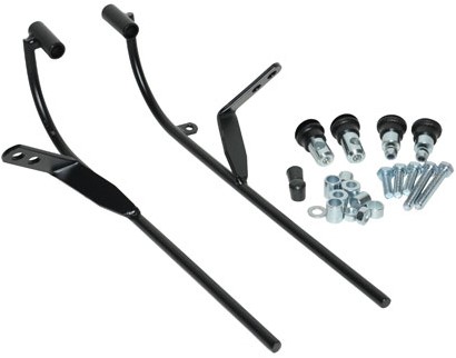 Beugelset windscherm riva / vx50 / china lx / napoli (voor ronde koplamp)