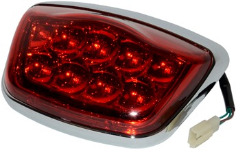 Achterlicht LED AGM VX 50 / VX 50 S China Classic LX / S / Napoli / BTC Riva / BTC Riva S DMP 33700-ALA6-9000