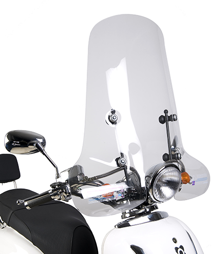 Windscherm Hoog (73cm) Origineel model Fosti Grande Retro / Bella Grande Retro / Btc Grande Retro / Iva Grande Retro / Agm Grande Retro Inclusief beugelset