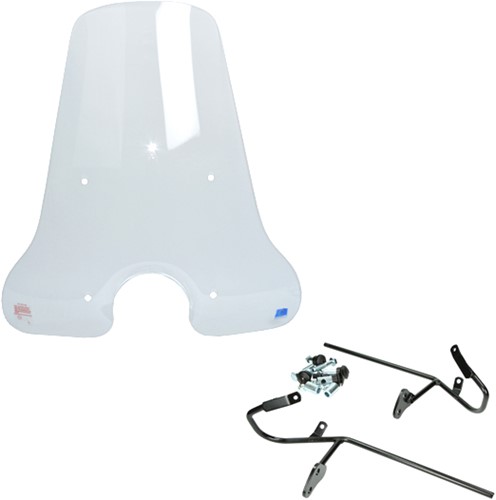 Windscherm Hoog (70cm) Btc Ceo / Btc Motobi + Bevestiging Set Originele Kwaliteit