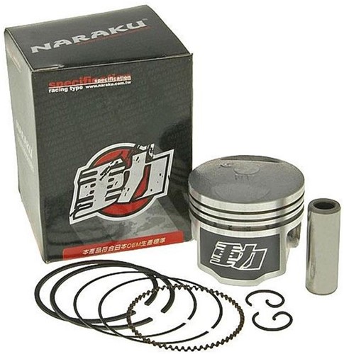 Zuiger 80cc (52mm) Naraku Kymco 4t / China 4t / Baotian 4t / Btc 4t / Agm 4t