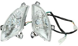 knipperlicht set lamp led helder agm vx50 / napoli / RL-50 / china lx modellen (voor zijde) e-keur