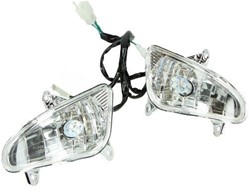 knipperlicht set lamp led helder agm vx50 / napoli / RL-50 / china lx modellen (achter zijde) e-keur