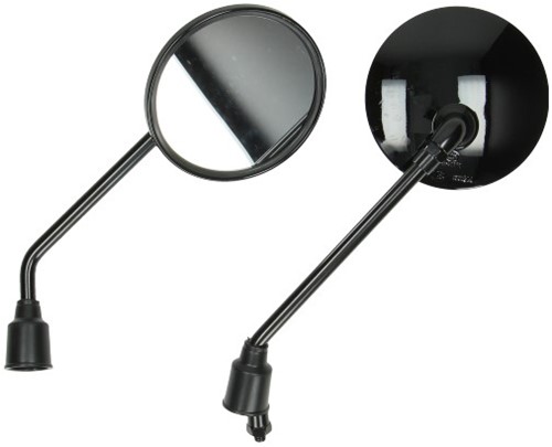 Spiegelset (Glans Zwart) Agm Vx50 / Berini Napoli / Rl 50 / China Lx / Btc Riva