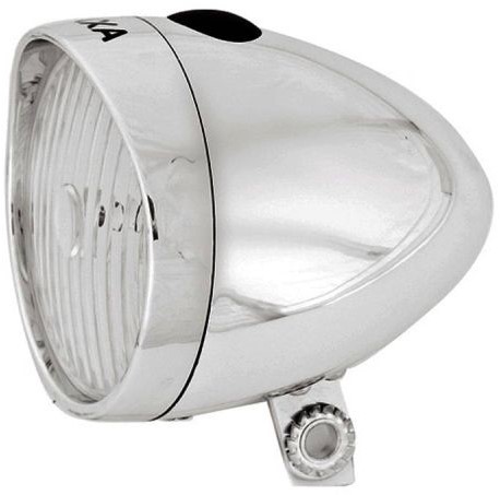 Fiets Koplamp Axa Classic op batterijen - zilver