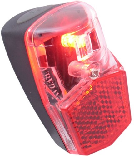 Fiets Spatbordachterlicht Edge Sprint 1 led - incl. batterijen - StvZo