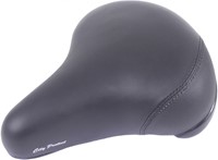 Edge Fietszadel City Protect Zwart Met Hoekbescherming