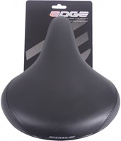 Edge Fiets zadel City Protect Zwart Met Hoekbescherming
