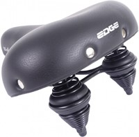 Edge Fiets zadel Urban Zwart