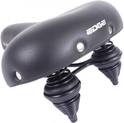 Edge Fiets zadel Urban Zwart