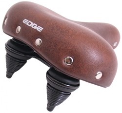 Edge Fiets zadel Urban Mat Donkerbruin
