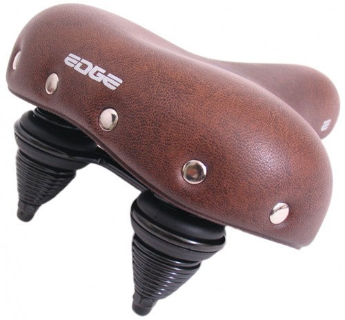 Edge Fiets zadel Urban Mat Donkerbruin