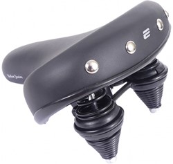 Edge Fiets zadel Urban Junior 20/24 inch Zwart