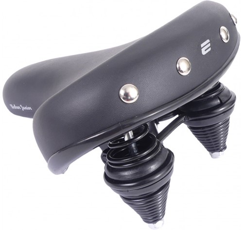 Edge Fiets zadel Urban Junior 20/24 inch Zwart
