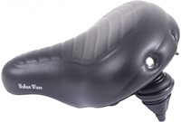 Edge Fietszadel Urban XL Wave Zwart