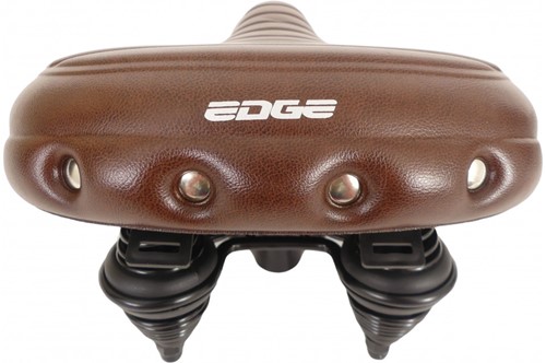Edge Fietszadel Urban XL Wave Bruin