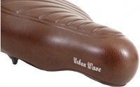 Edge Fiets zadel Urban XL Wave Bruin-3