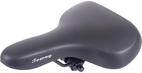 Edge Fiets zadel Owny Zwart Memoryfoam-2