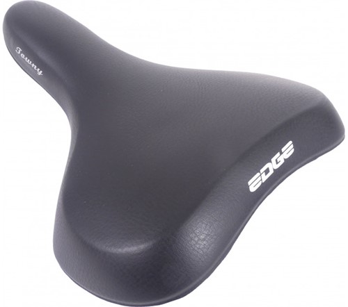 Edge Fiets zadel Owny Zwart Memoryfoam-3