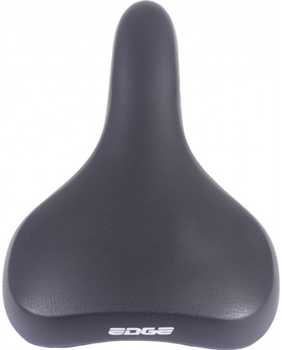 Edge Fietszadel Owny Zwart Memoryfoam