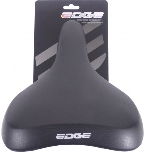 Edge Fiets zadel Owny Zwart Memoryfoam