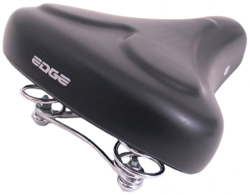 Edge Fiets zadel City Holland Gel Zwart