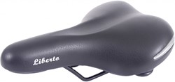 Edge Fiets zadel Liberto Zwart